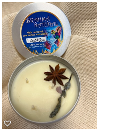 VELA AROMÁTICA PARA MASAJE   120 grms